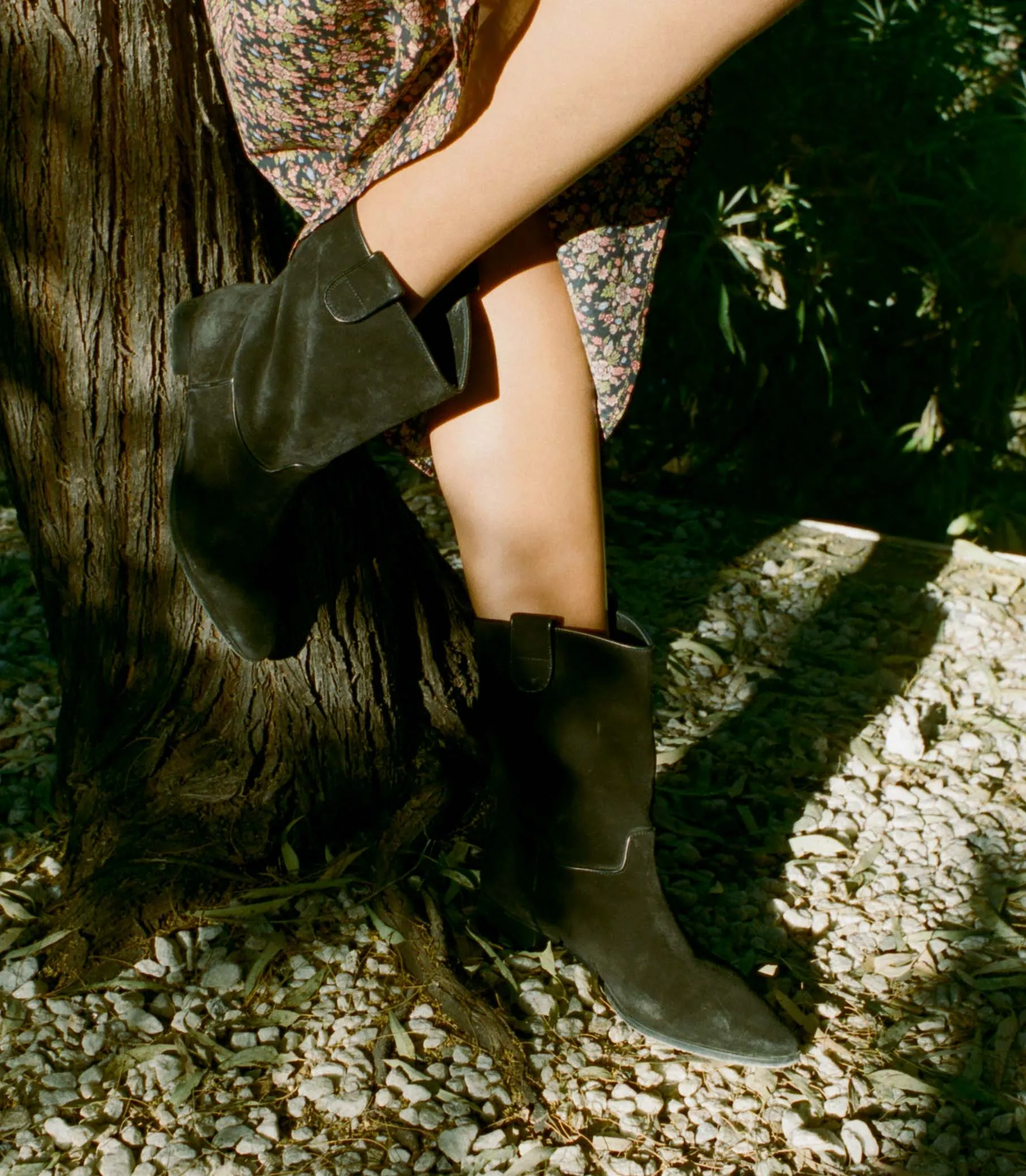 DEMI RIVIERA BOOT -- BLACK SUEDE sold by Doen product image thumbnail 2