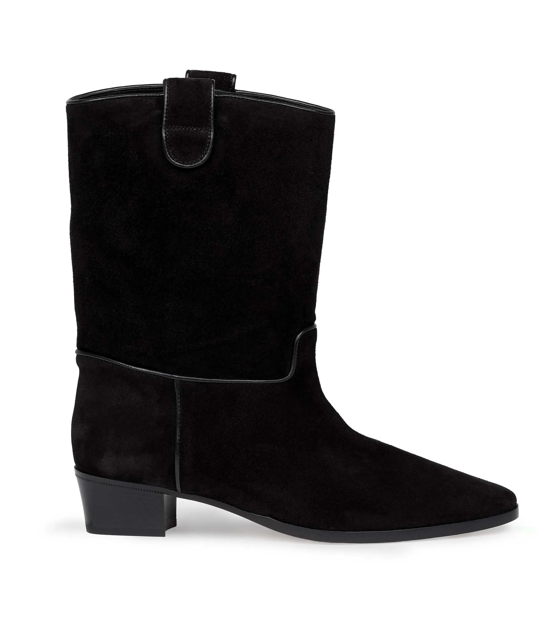 DEMI RIVIERA BOOT -- BLACK SUEDE sold by Doen product image thumbnail 5