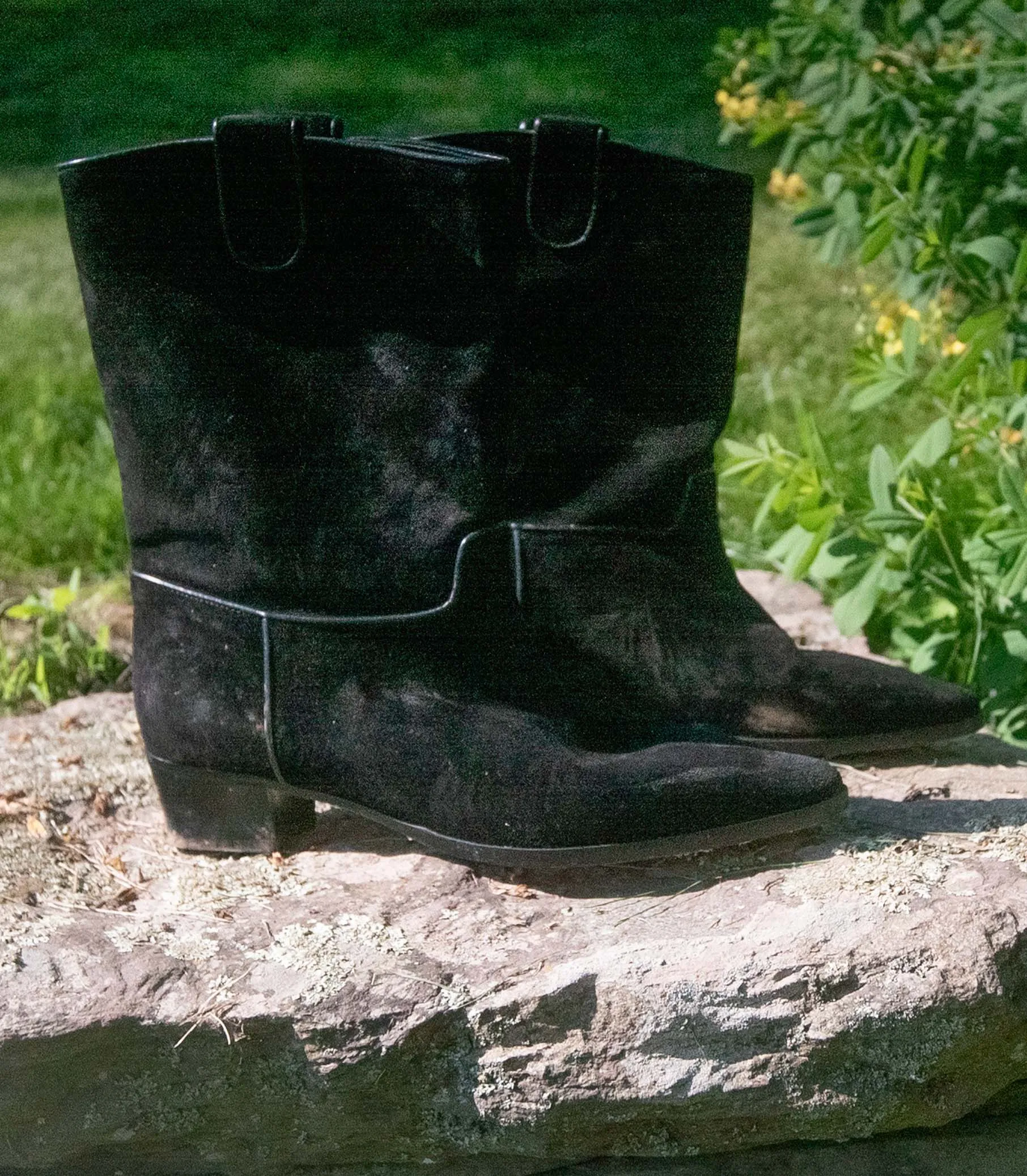 DEMI RIVIERA BOOT -- BLACK SUEDE sold by Doen product image thumbnail 3