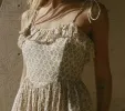 HMD -- WENDELIN DRESS -- SPRING ELDERBERRY FLORAL sold by Doen