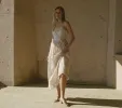 HMD -- WENDELIN DRESS -- SPRING ELDERBERRY FLORAL sold by Doen