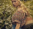 HMD -- FRANCES TOP -- WILDFLOWER MEADOW sold by Doen