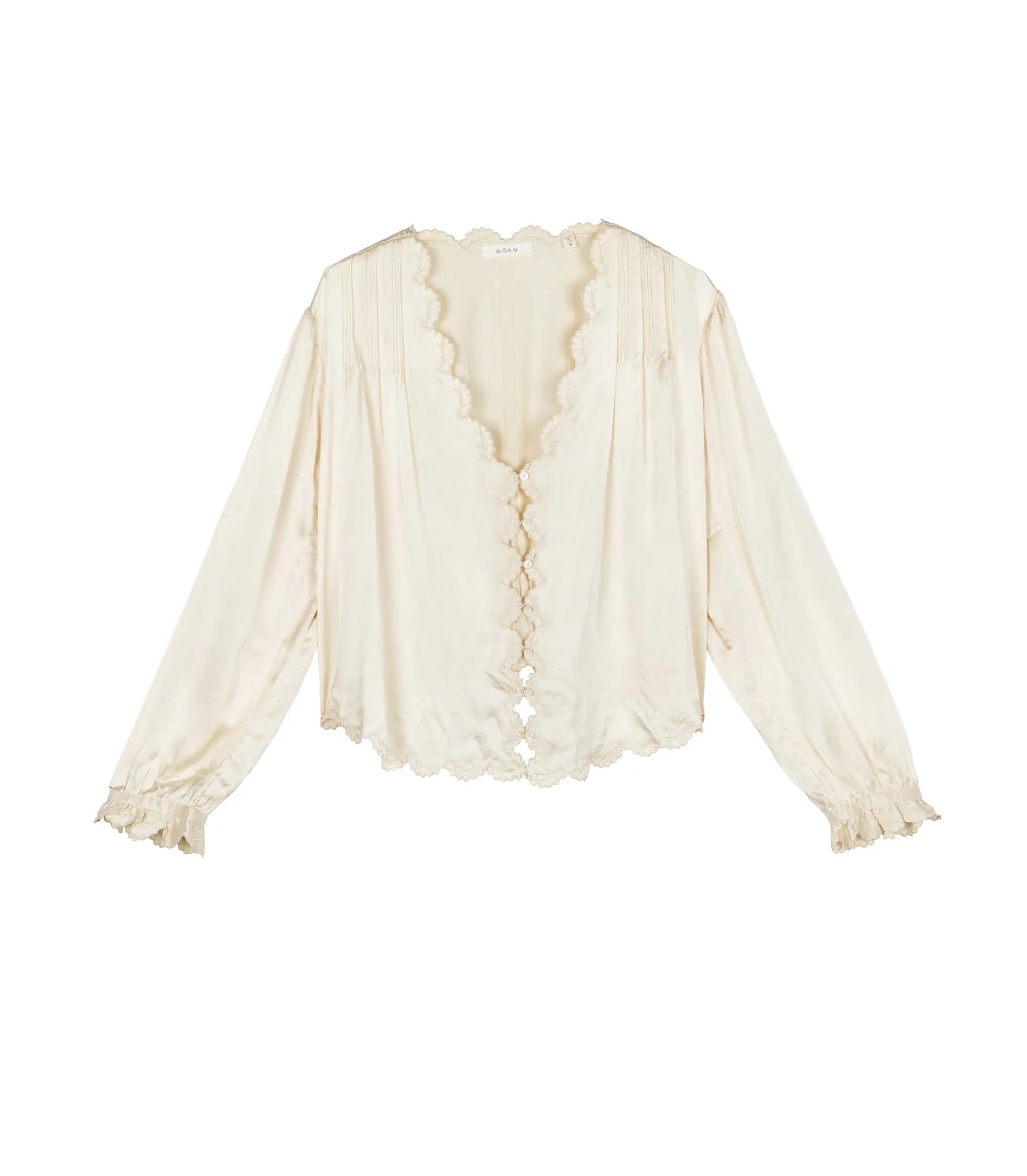 HMD -- ELAYNE TOP -- MOTHER OF PEARL sold by Doen product image thumbnail 4