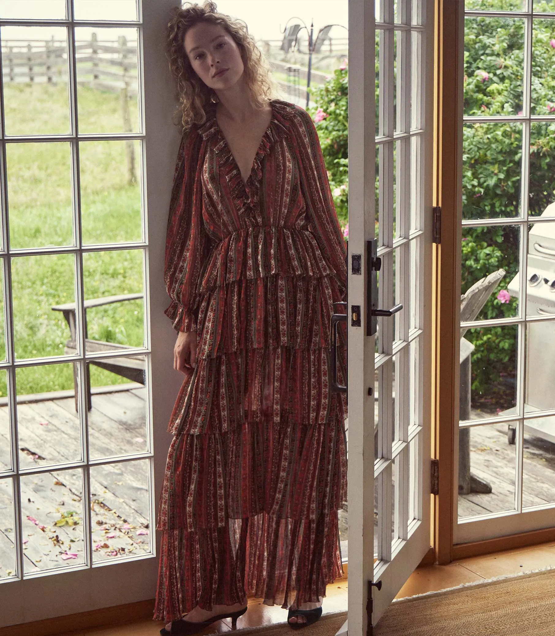 MARLANNA DRESS -- VILLA FLORAL sold by Doen product image thumbnail 2