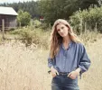 HMD -- O'KEEFFE TOP -- BLUE CHAMBRAY sold by Doen