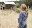 HMD -- O'KEEFFE TOP -- BLUE CHAMBRAY sold by Doen