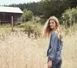 HMD -- O'KEEFFE TOP -- BLUE CHAMBRAY sold by Doen