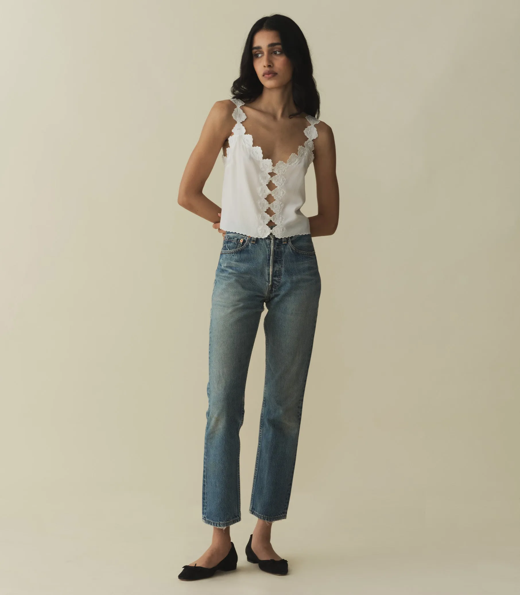 FLORES TOP -- SALT sold by Doen product image thumbnail 2