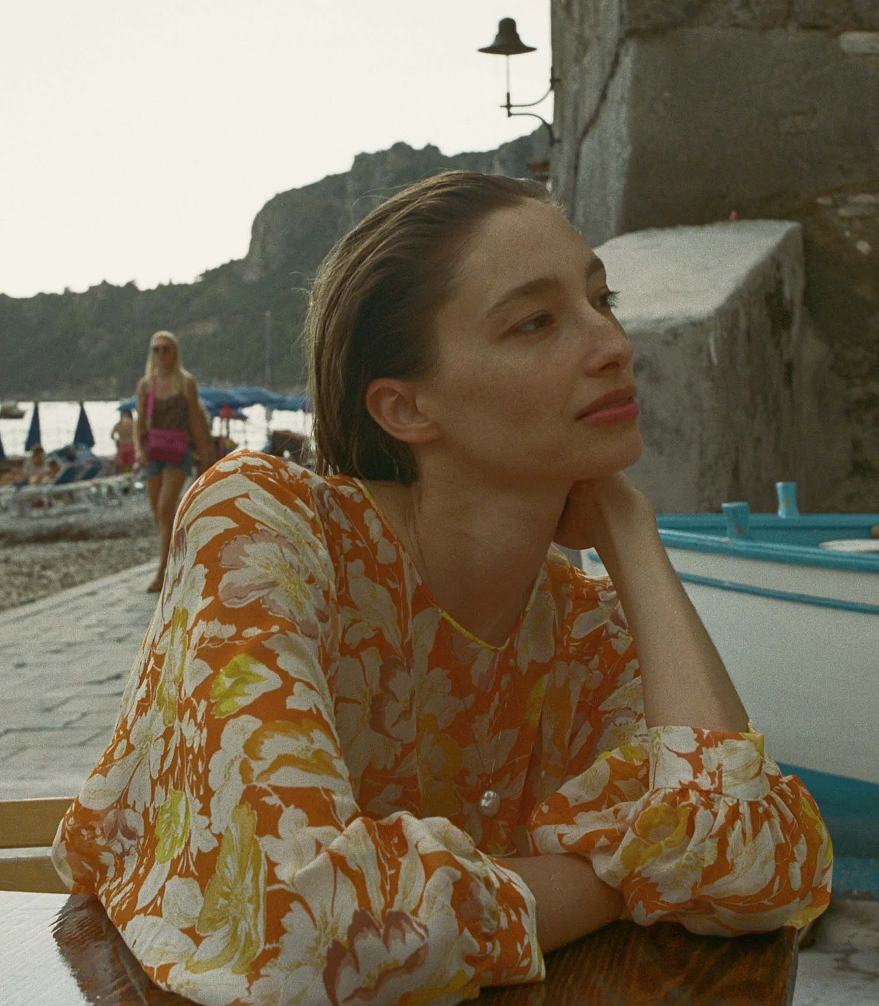 OLIANA DRESS -- SIENNA ANEMONE BLOOM sold by Doen product image thumbnail 5