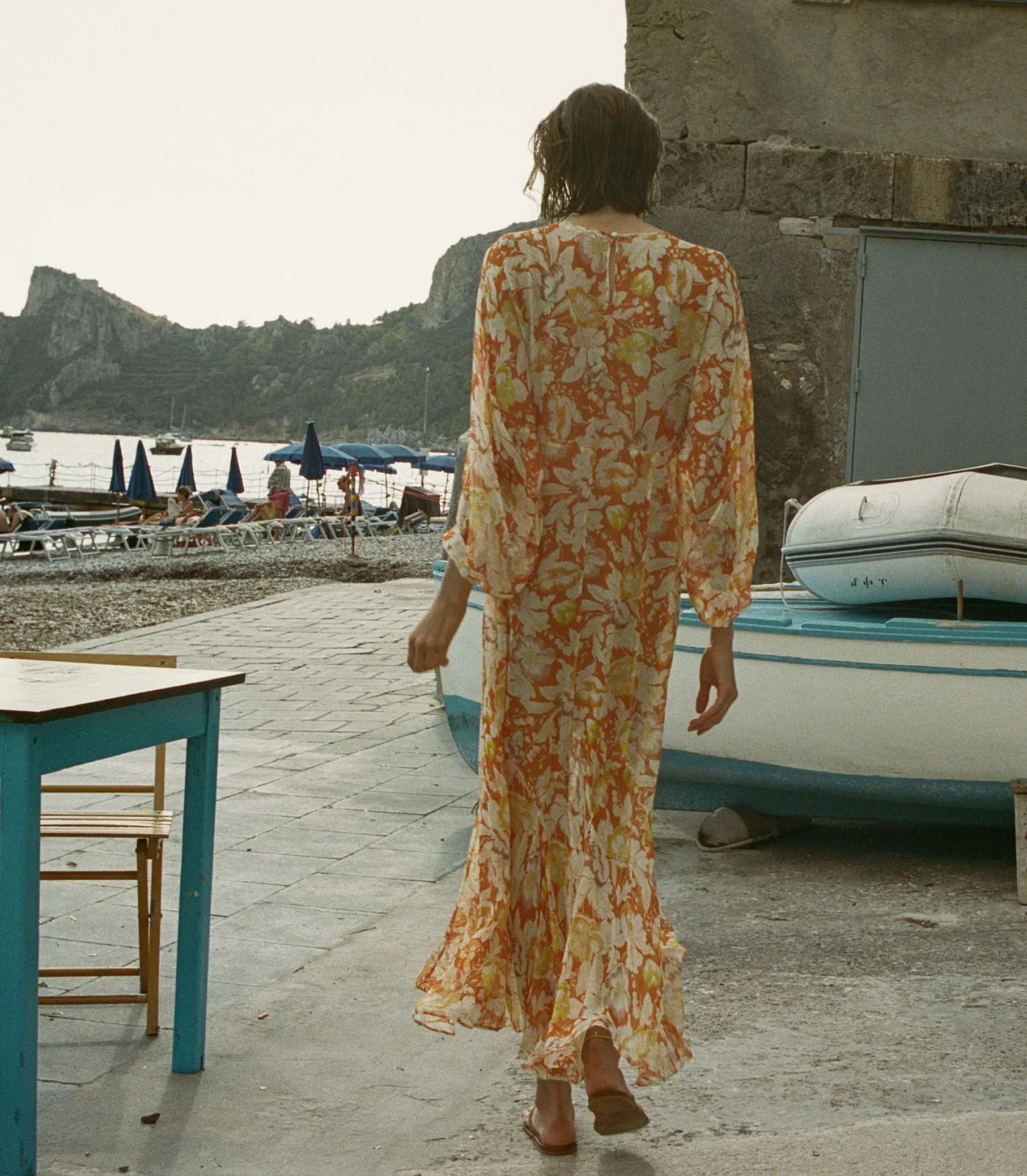 OLIANA DRESS -- SIENNA ANEMONE BLOOM sold by Doen product image thumbnail 3