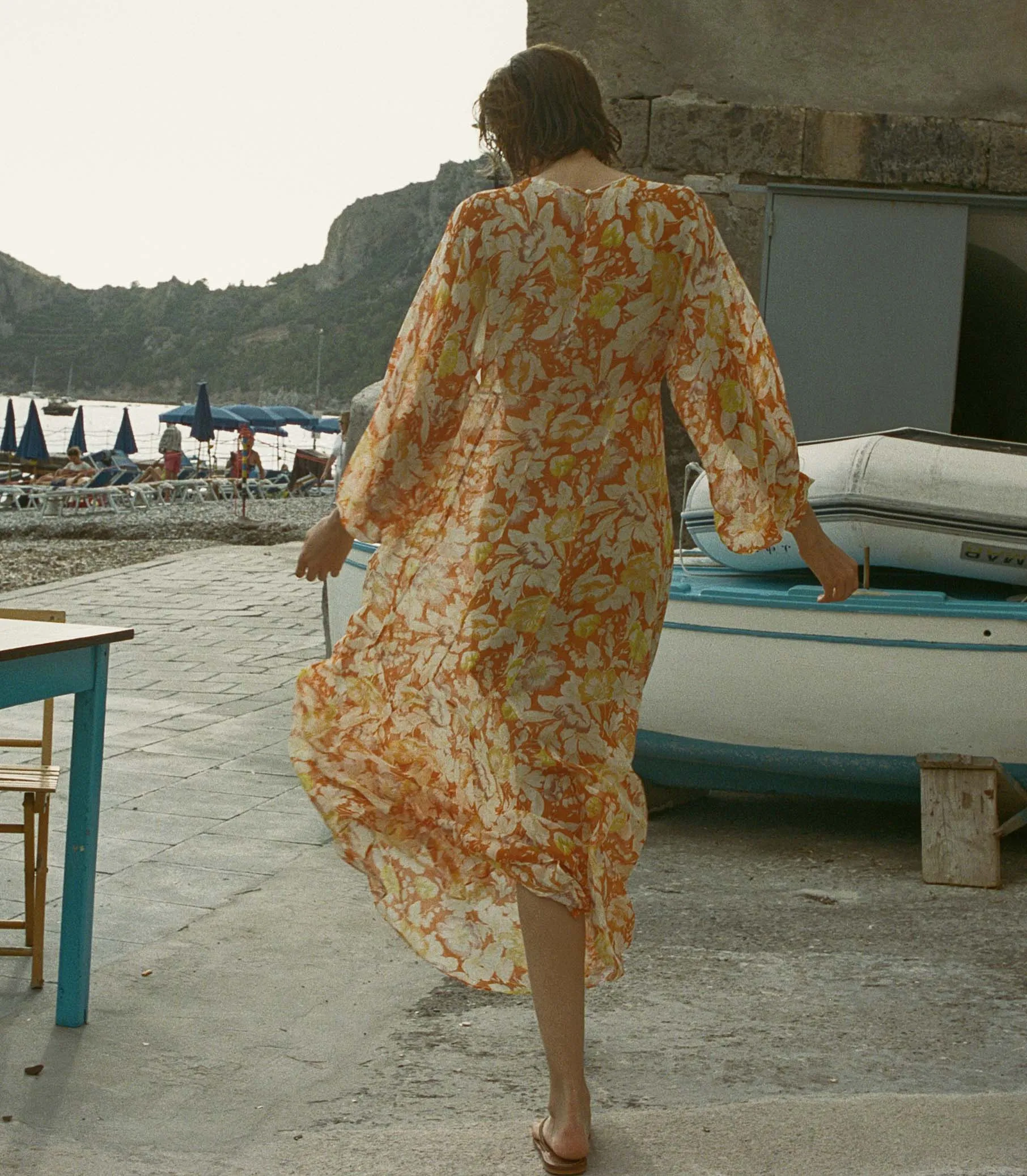 OLIANA DRESS -- SIENNA ANEMONE BLOOM sold by Doen product image thumbnail 4