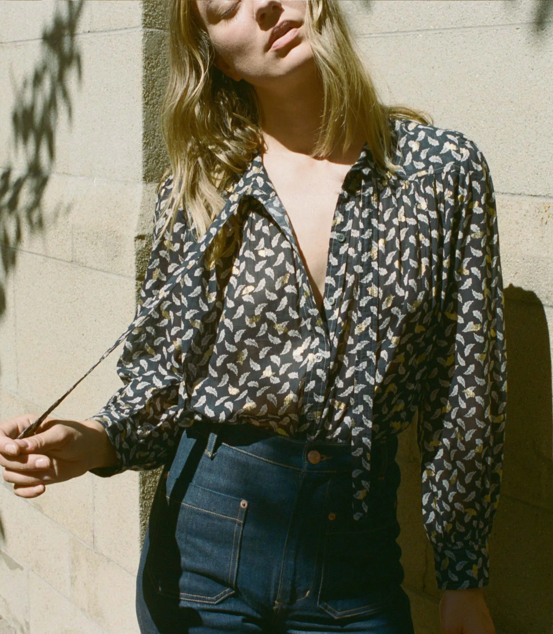 NORMA TOP -- FALLING LEAVES sold by Doen product image thumbnail 5