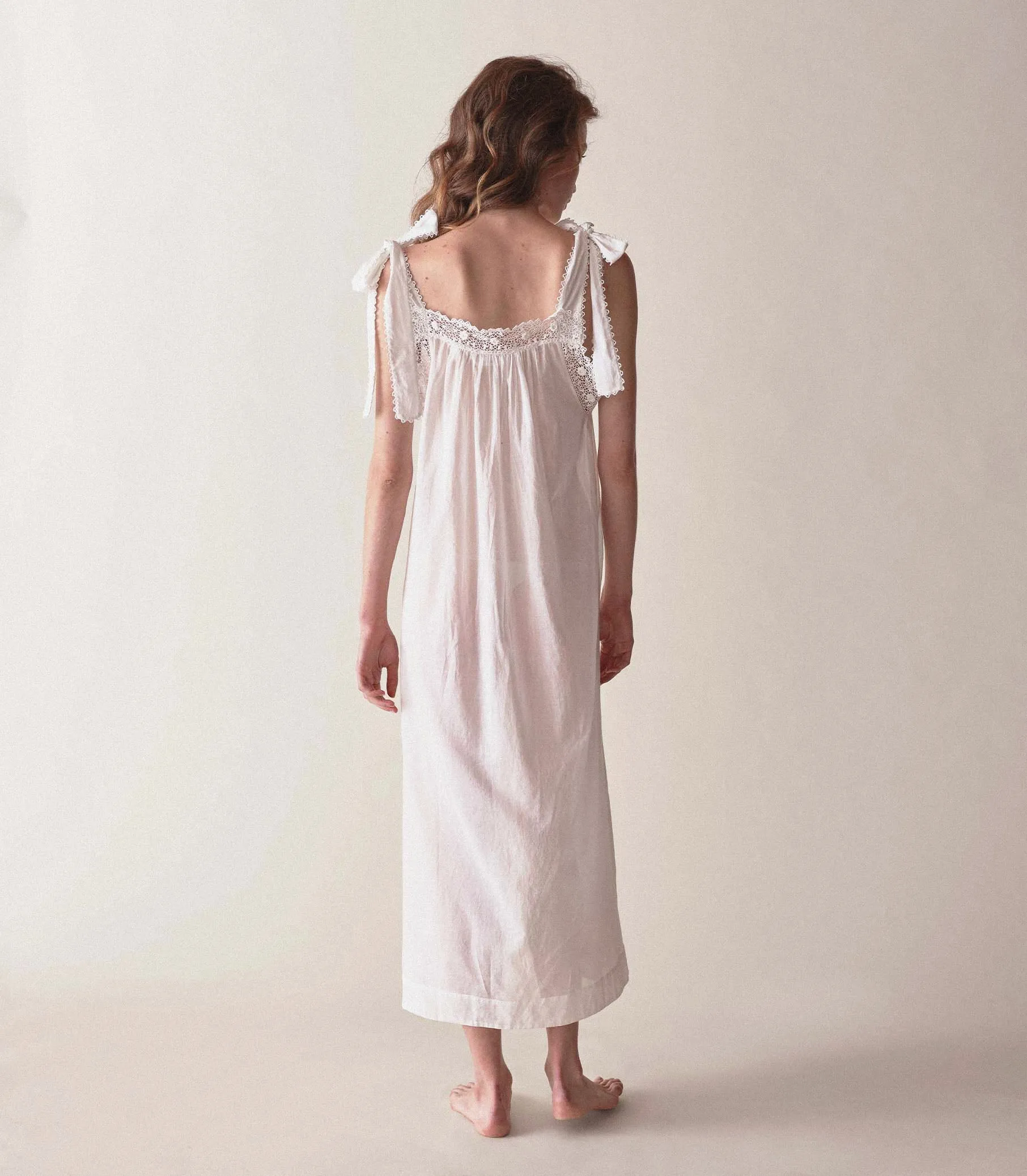 HMD -- ANDANTE NIGHTGOWN -- SALT sold by Doen product image thumbnail 4