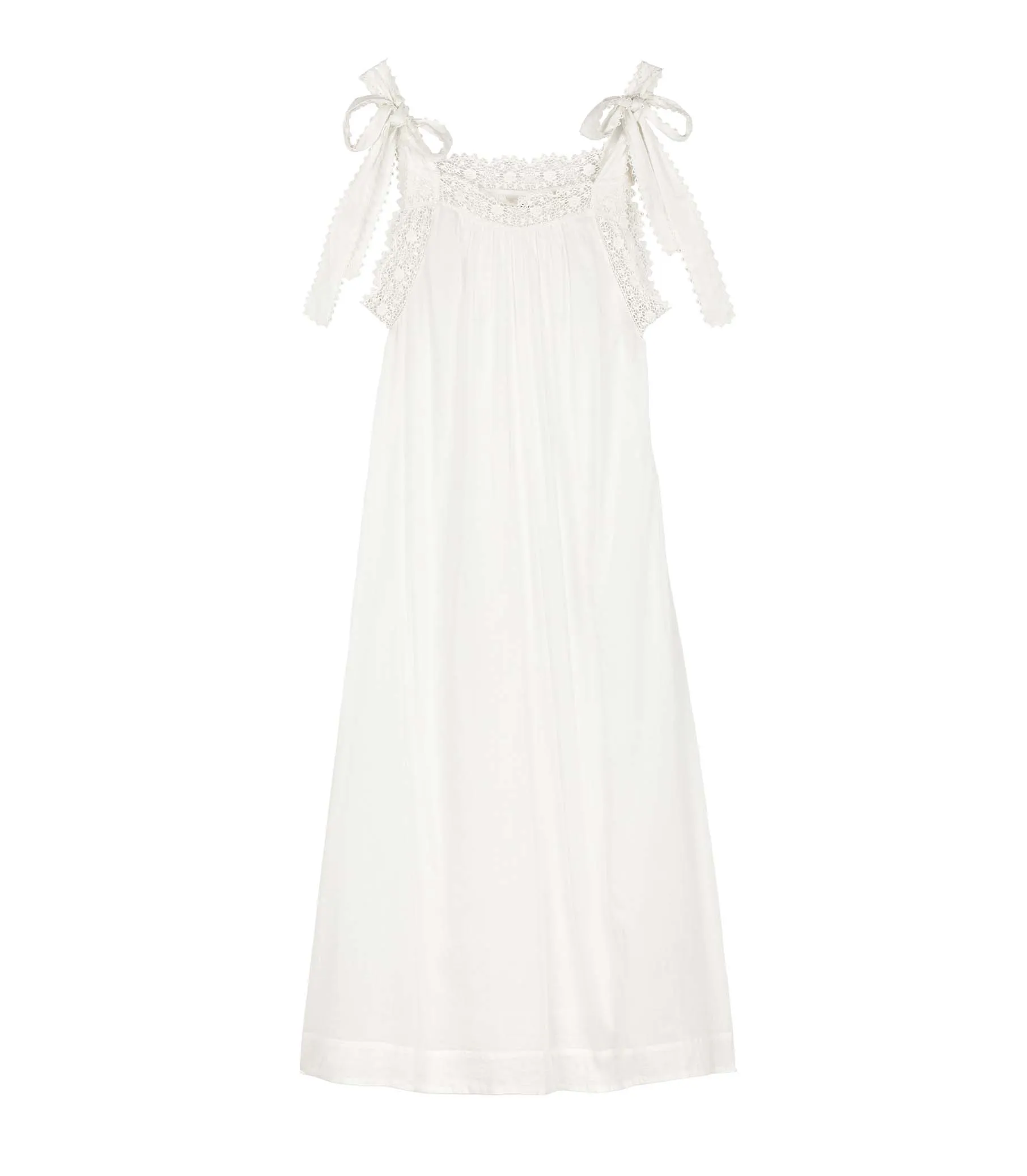 HMD -- ANDANTE NIGHTGOWN -- SALT sold by Doen product image thumbnail 5