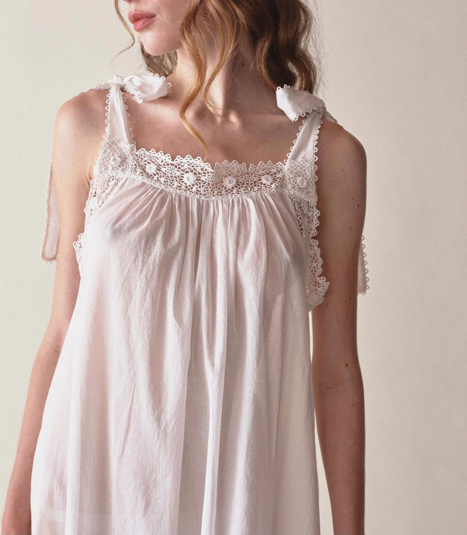 HMD -- ANDANTE NIGHTGOWN -- SALT sold by Doen product image thumbnail 2