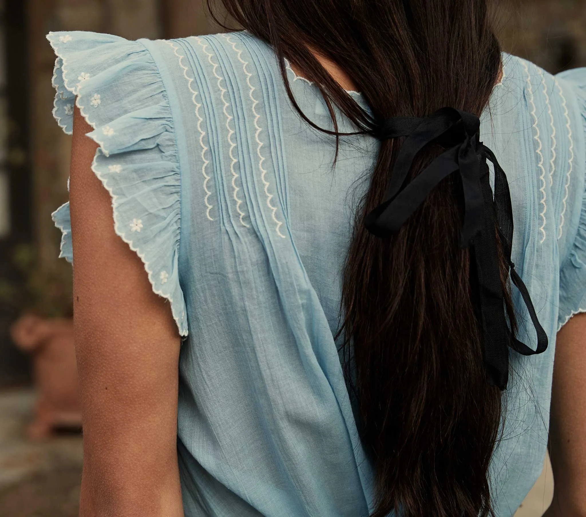 HMD -- AUDEN TOP -- HYACINTH sold by Doen product image thumbnail 3