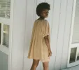 JOSETTE DRESS -- DRIFTWOOD sold by Doen