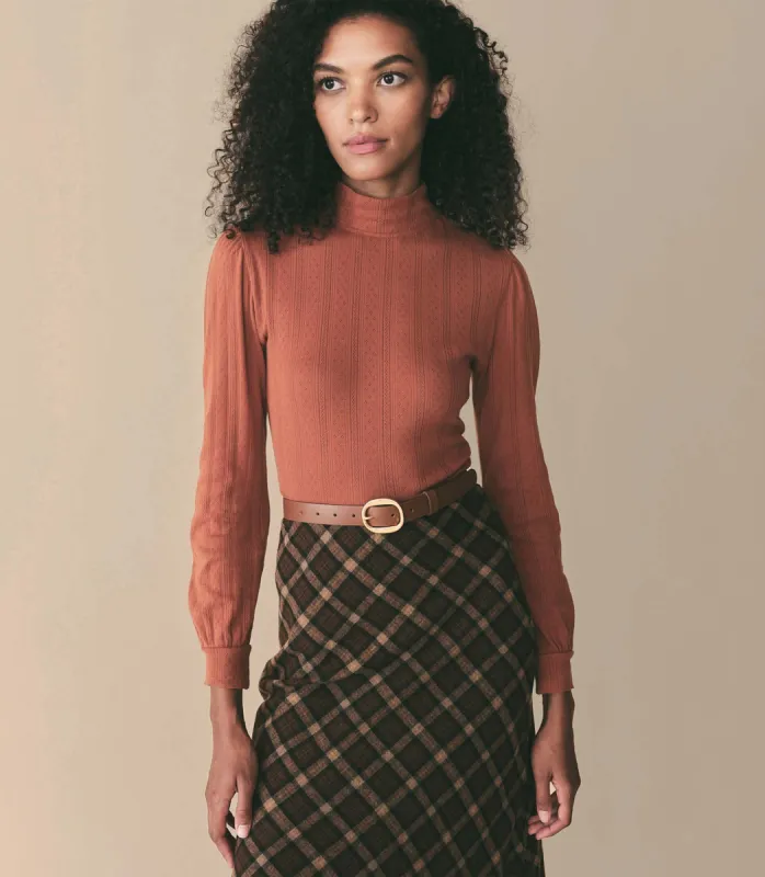 ARELI TURTLENECK -- BUCKEYE sold by Doen