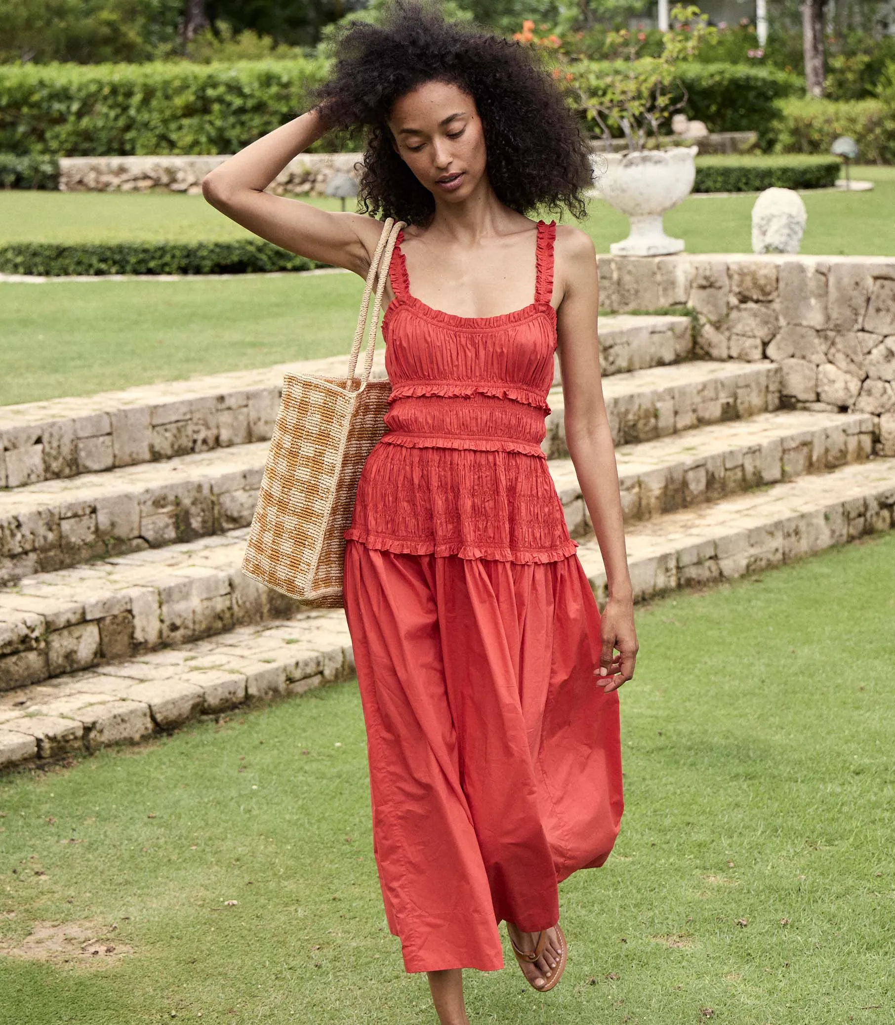 MARIANNE DRESS -- SCARLET | Parallel