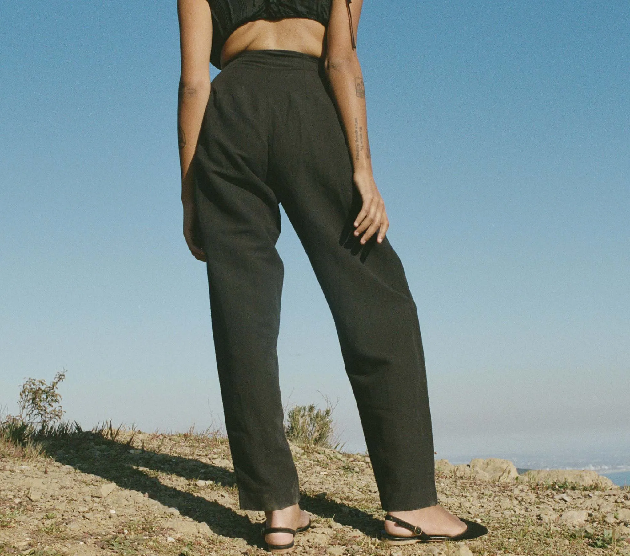 LOUVRE PANT -- BLACK sold by Doen product image thumbnail 2