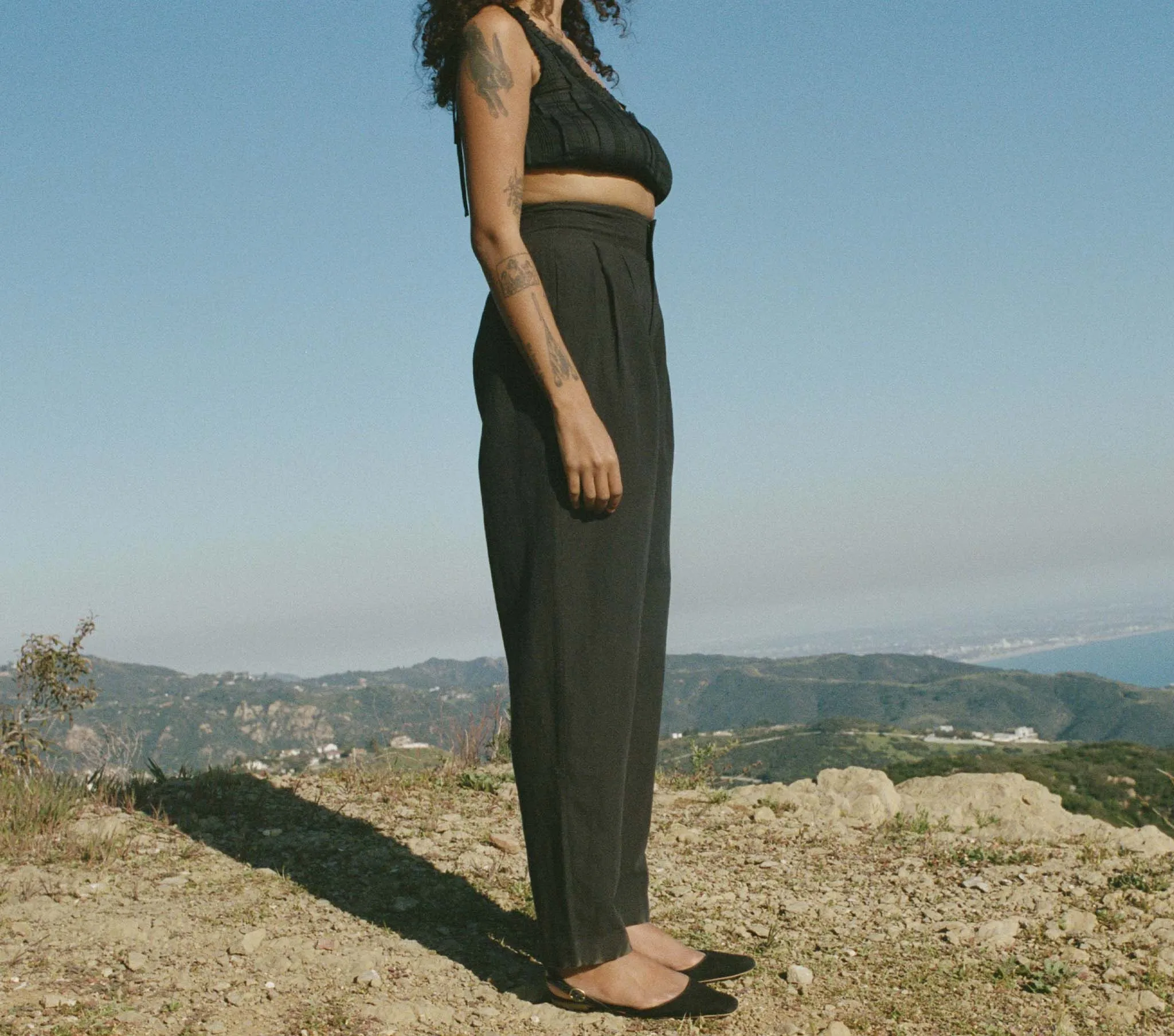 LOUVRE PANT -- BLACK sold by Doen product image thumbnail 4