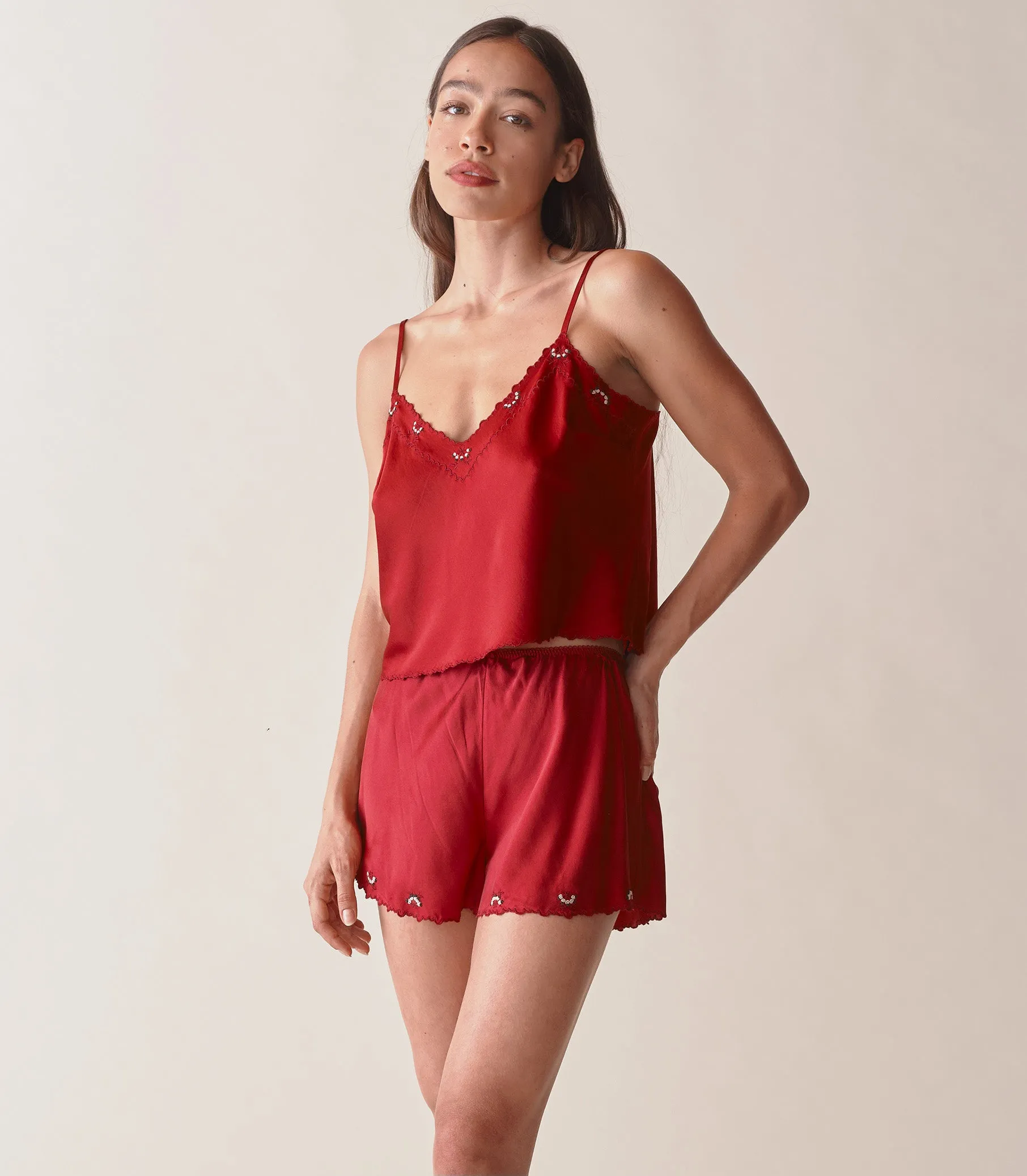 EFFIE CAMI -- CURRANT sold by Doen product image thumbnail 3