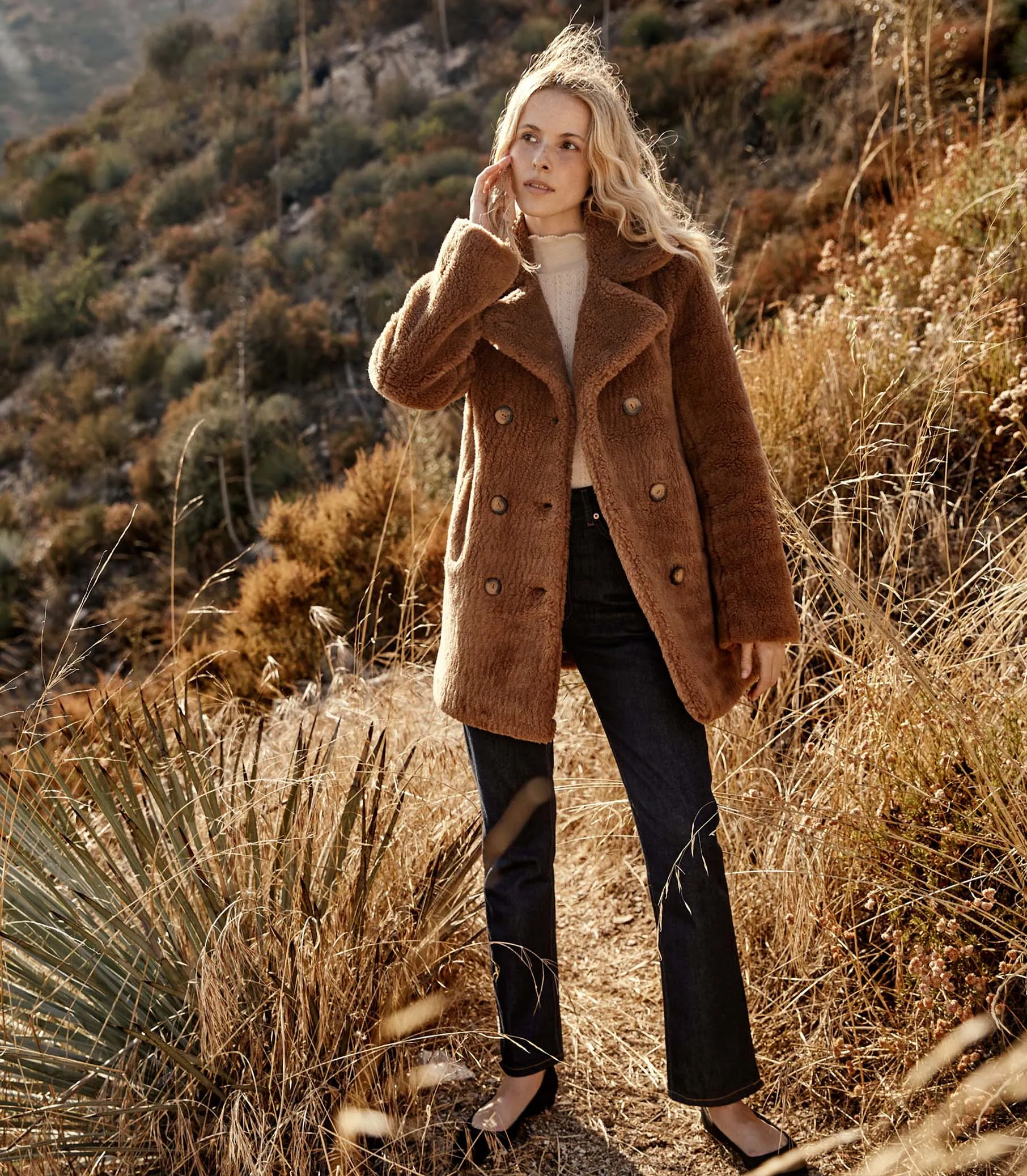 VALLEY COAT -- BROWN AMBER sold by Doen product image thumbnail 2