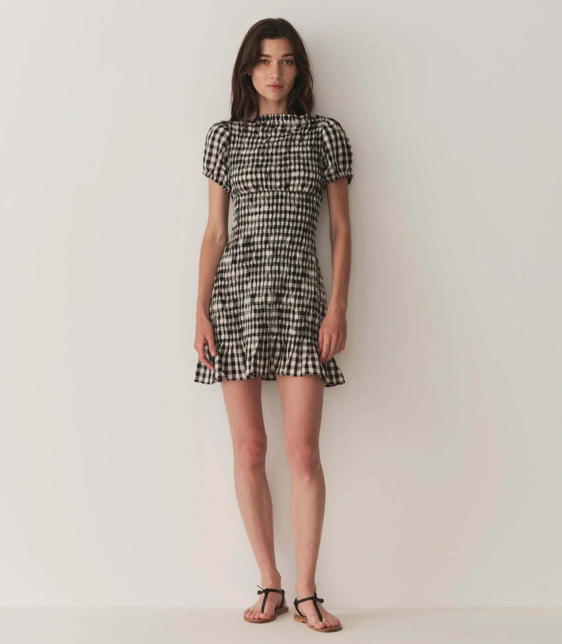 RIZZO DRESS -- MARILYN GINGHAM sold by Doen