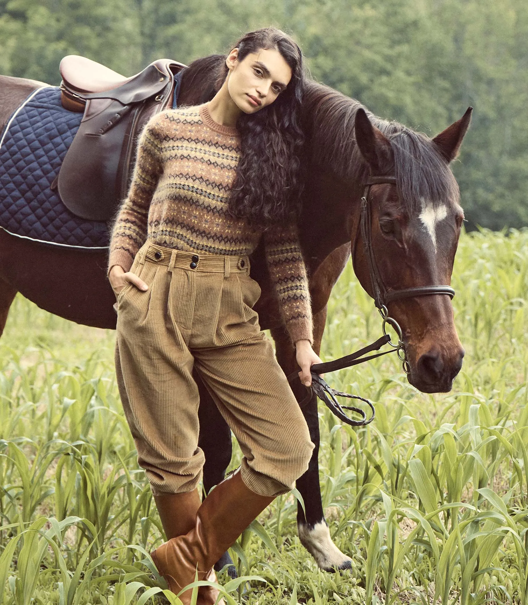 FRAN SWEATER -- GALWAY FAIR ISLE sold by Doen product image thumbnail 4