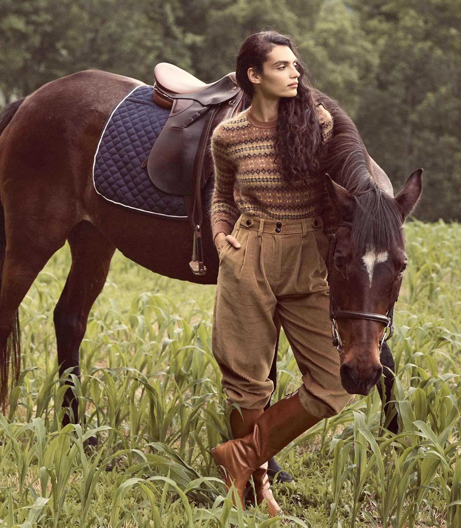 FRAN SWEATER -- GALWAY FAIR ISLE sold by Doen