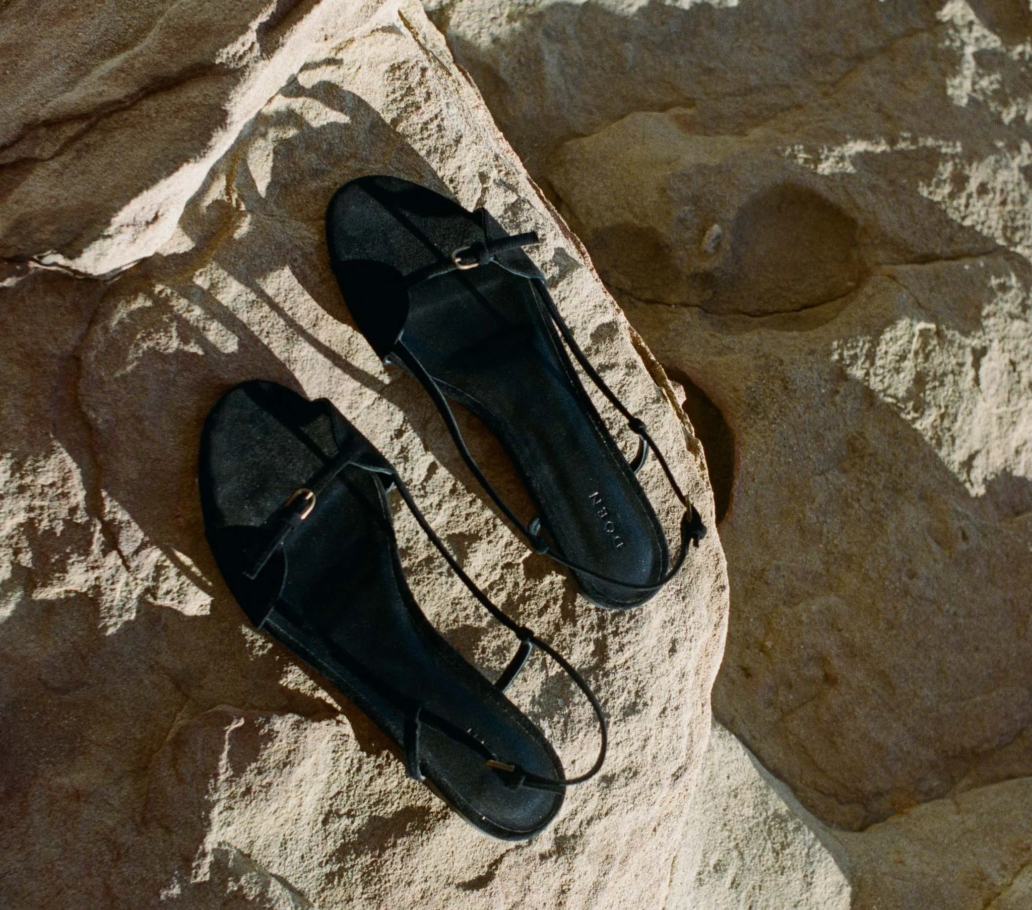 BASTILLE SANDAL -- BLACK SUEDE sold by Doen product image thumbnail 2