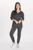 Solaire ¾ Sleeve Dolman TLC Scrub Top sold by dolan