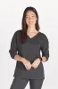 Solaire ¾ Sleeve Dolman TLC Scrub Top sold by dolan