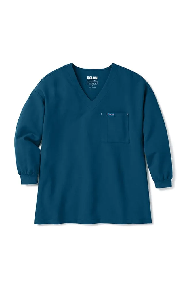 Alpine Dolman ¾ Sleeve 2-Pocket CORE Scrub Top sold by dolan product image thumbnail 5