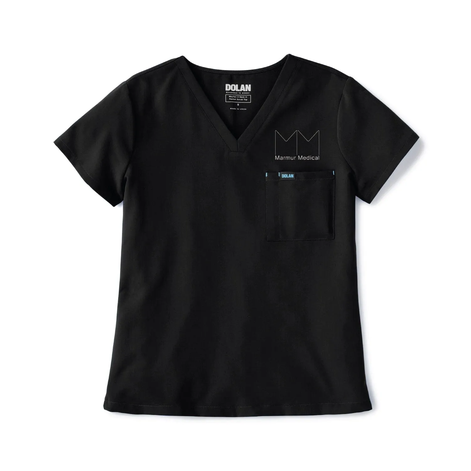 Embroidery in Marmur Medical sold by dolan