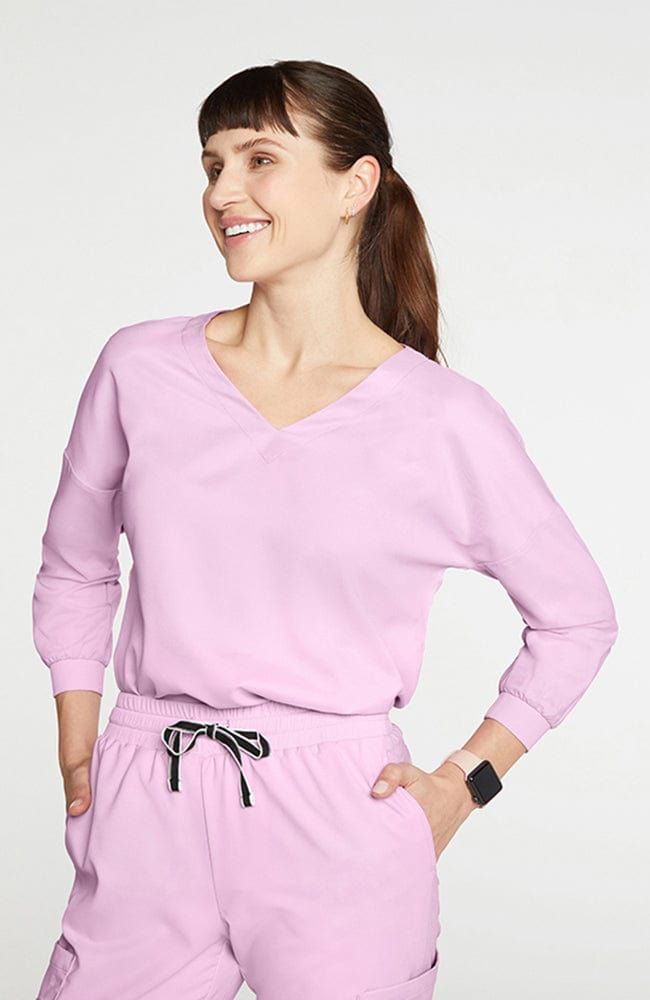 Solaire 3/4 Sleeve Dolman TLC Scrub Top - FINAL SALE sold by dolan