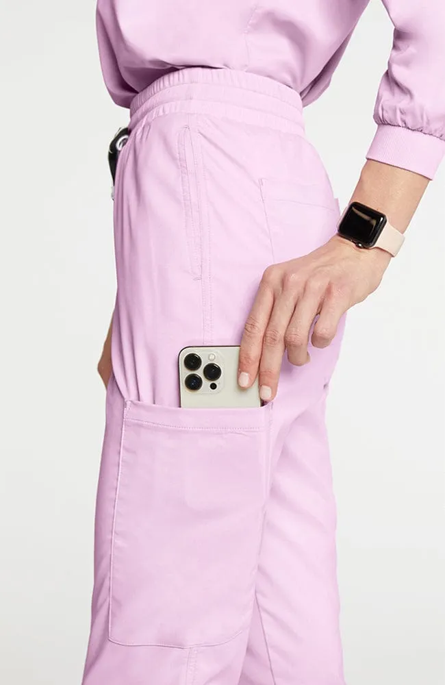 High Waisted Huntington 7-Pocket Jogger TLC Scrub Pant sold by dolan product image thumbnail 4