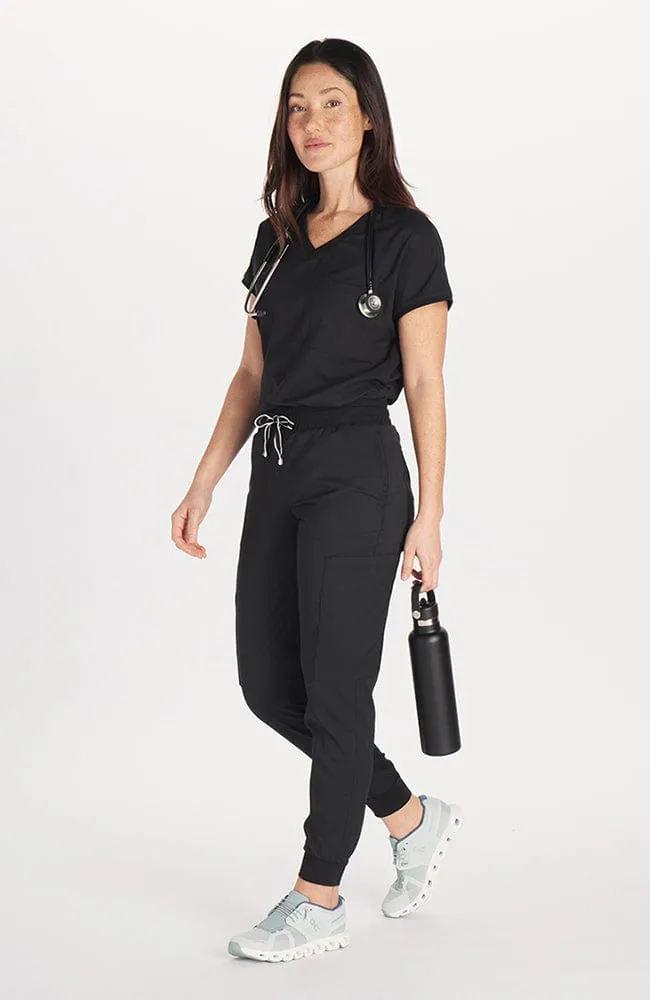 High Waisted Huntington 7-Pocket Jogger TLC Scrub Pant sold by dolan product image thumbnail 2