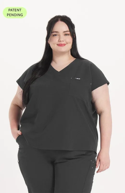 Cypress Easy Fit 2-Pocket CORE Scrub Top sold by dolan