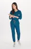 Solaire ¾ Sleeve Dolman TLC Scrub Top sold by dolan