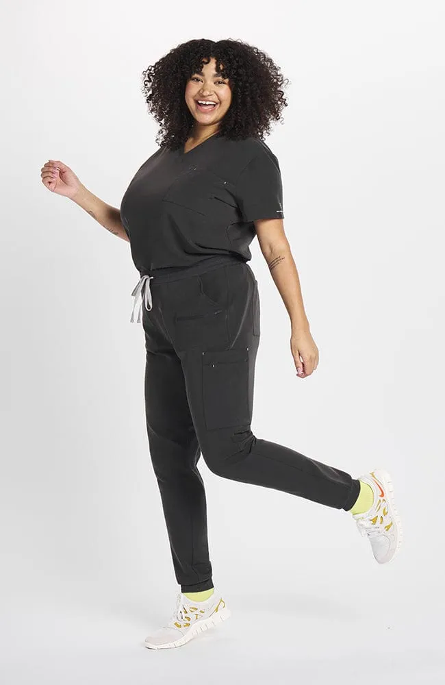 Mayfair V Neck 2-Pocket CORE Scrub Top sold by dolan product image thumbnail 4