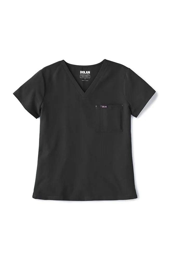 Mayfair V Neck 2-Pocket CORE Scrub Top sold by dolan product image thumbnail 5