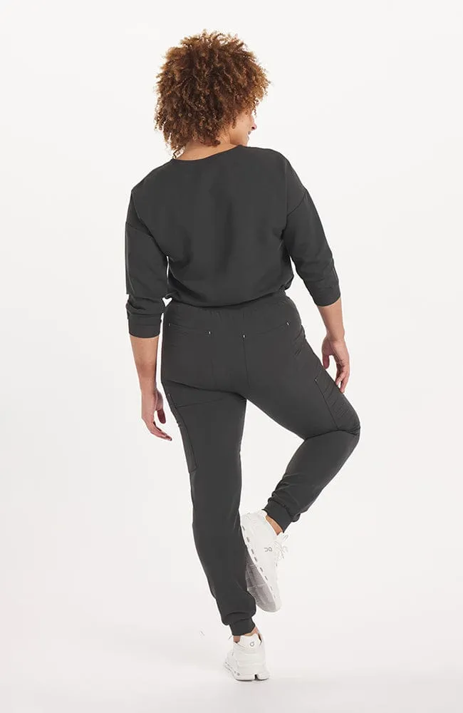 Alpine Dolman ¾ Sleeve 2-Pocket CORE Scrub Top sold by dolan product image thumbnail 4