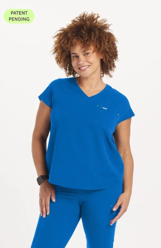 Cypress Easy Fit 2-Pocket CORE Scrub Top sold by dolan