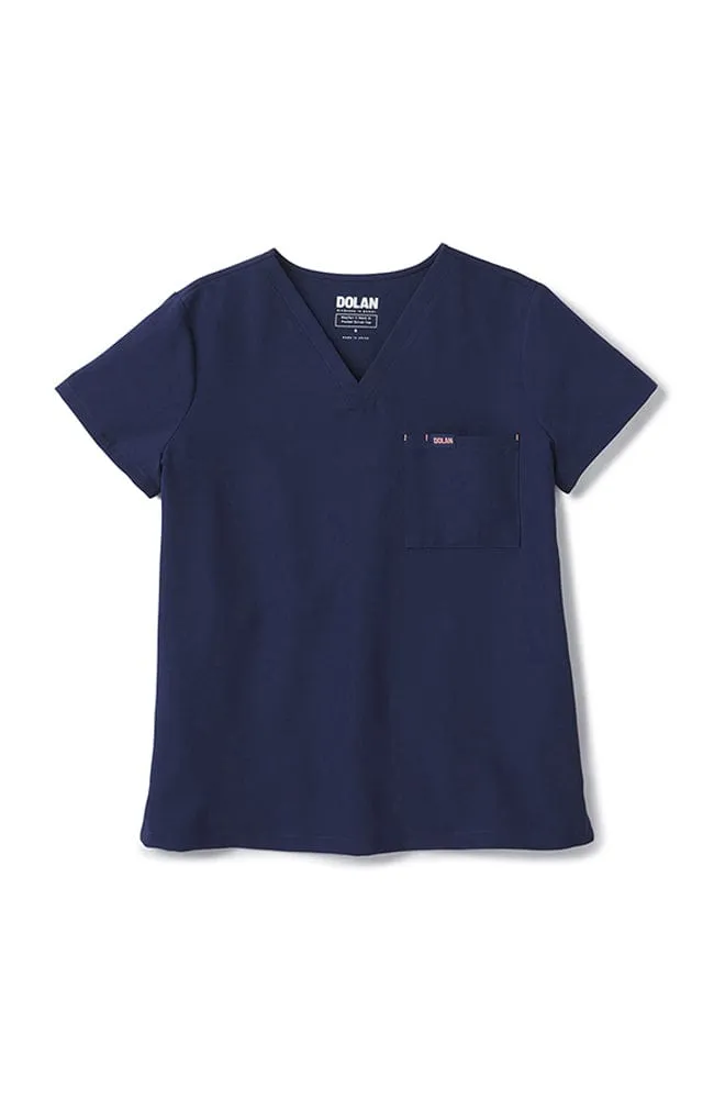 Mayfair V Neck 2-Pocket CORE Scrub Top sold by dolan product image thumbnail 5