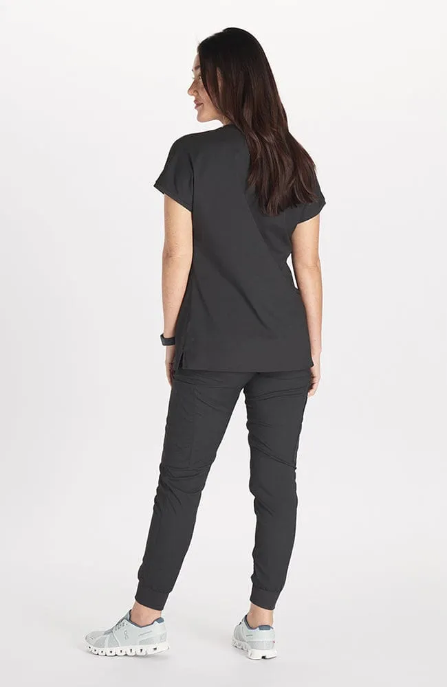 Walker Drop Shoulder 2-Pocket TLC Scrub Top sold by dolan product image thumbnail 5