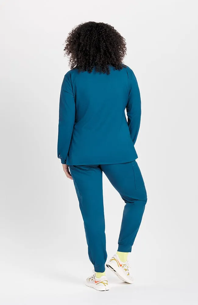 High Waisted Huntington 7-Pocket Jogger TLC Scrub Pant sold by dolan product image thumbnail 5