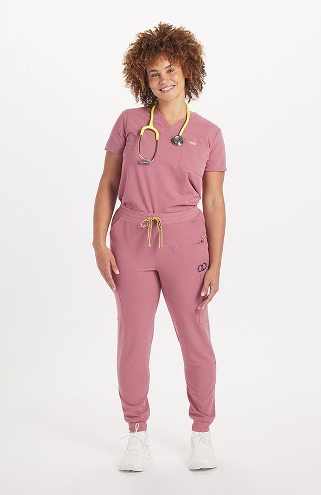Mayfair V Neck 2-Pocket CORE Scrub Top sold by dolan product image thumbnail 3