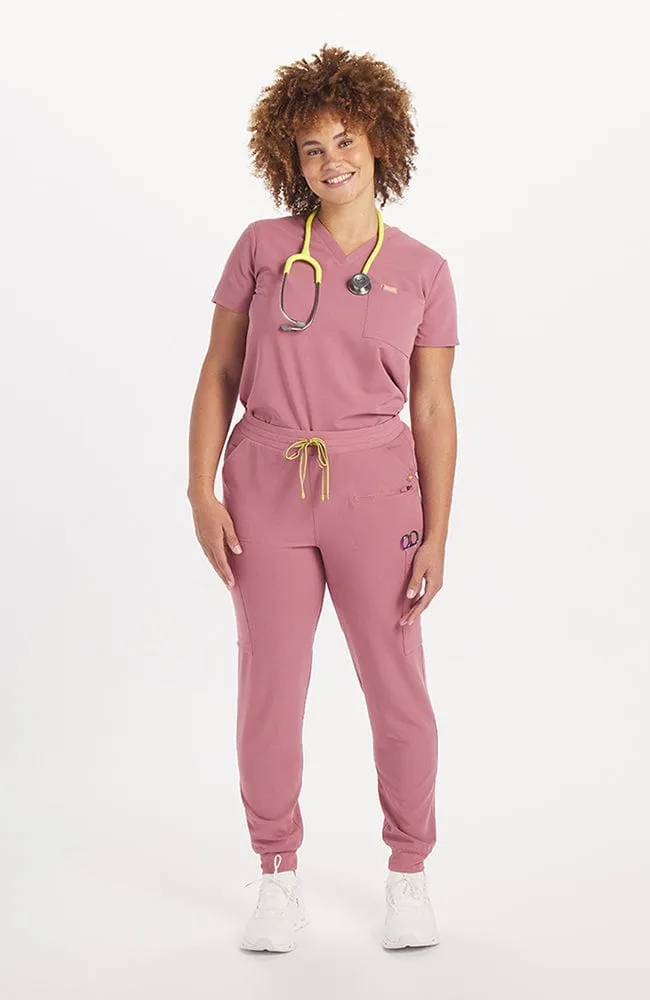 Mayfair V Neck 2-Pocket CORE Scrub Top sold by dolan product image thumbnail 3