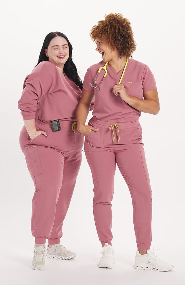 Mayfair V Neck 2-Pocket CORE Scrub Top sold by dolan product image thumbnail 7